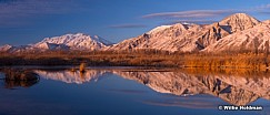 Utah Lake Mountain Reflection 020614