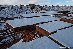 Capitol Reef Snowy Flat Stones 0100424 1575