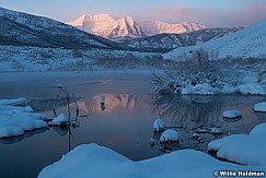 Timpanogos Pink Light Winter 011924