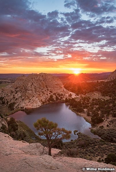 Sunrise Teasdale Pond Plateau 081423 4088