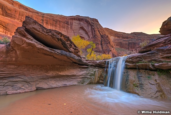 Coyote Gulch Sunset 110416